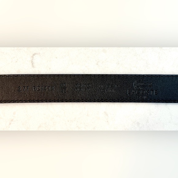 Lacoste Women’s Belt - Dark Navy Blue - like NEW! - Picture 8 of 9